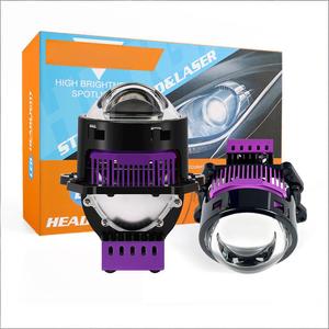 ไฟหน้า LED แบบ <span class=keywords><strong>Bi</strong></span>-LED โปรเจคเตอร์เลเซอร์ 160W 13000LM 12V ใช้ได้กับรถยนต์ทั่วไป รับประกัน 2 ปี สภาพใหม่ ไฟ DRL แสงสว่างแบบ Clear Beam - Product Image 3