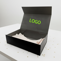 Offre Spéciale : Boîte Cadeau Pliable Personnalisée en Carton Recyclable avec Logo Estampé à Chaud et Fermeture Magnétique, Emballage Rigide en Papier pour Entreprise avec Éponge