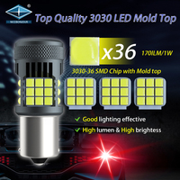 Vente en gros Led clignotant feu stop T20 MT3030 36SMD Ampoule Canbus T25 Lampe de véhicule S25 Lumière de voiture