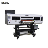 Machine d'impression de films TPU pour autocollants UV, rouleau de 60 cm, 3 têtes I3200, imprimante UV DTF