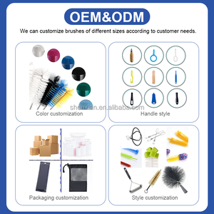 <span class=keywords><strong>Kit</strong></span> <span class=keywords><strong>de</strong></span> brosse <span class=keywords><strong>de</strong></span> nettoyage <span class=keywords><strong>de</strong></span> cheminée flexible <span class=keywords><strong>de</strong></span> 10 pieds en PP et nylon, poignée en plastique, robuste, pour la maintenance des tuyaux d'évacuation des poêles à granulés et des sèche-linge - Product Image 5