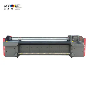 3.2m printing hybrid uv flatbed printer ricoh uv roll to roll and hybrid printer for carpet softfilm printing