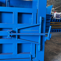Presse à balles hydraulique pour déchets métalliques Presse à balles semi-automatique verticale-plastique-presse à balles pour canettes d'aluminium