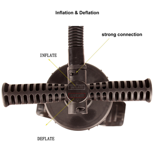 Pompe de gonflage manuelle de gaz d'eau avec tige en alliage d'aluminium <span class=keywords><strong>pour</strong></span> bateau canoë en lac - Product Image 3