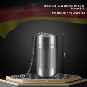 Stainless Steel <b>Tea</b> <b>Infuser</b> – Fine Mesh <b>Tea</b> Strainer Ball for Loose Leaf <b>Tea</b>, Spices, Coffee – Reusable Teapot Filter Strainer f - Product Image 5