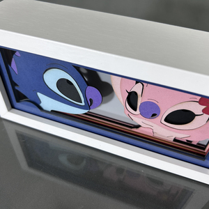 Anime mắt ánh sáng Hộp phim hoạt hình khâu lightbox tùy chỉnh Manga LED đêm đèn phòng ngủ trang trí đèn ngủ hoạt hình - Product Image 5
