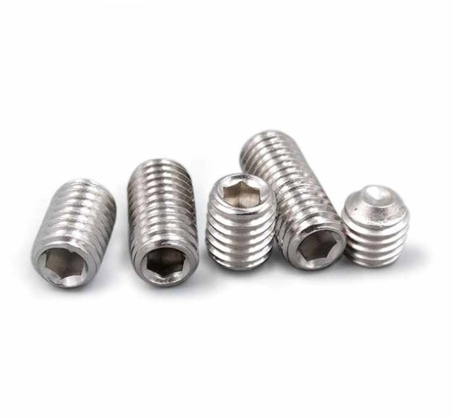 Zinc Plated Stainless Steel M8X1 M12 M12x2 Self Tapping Thread Insert Set Screw Threaded Bolts