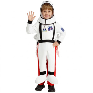 Disfraz de astronauta con mochila de cohete para niños de 5 a 7 años, traje de cosplay para actuaciones - Product Image 5