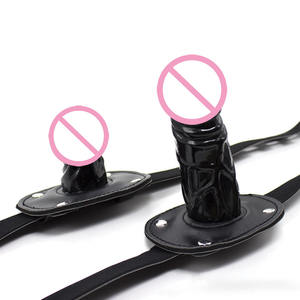 Fabrik Direkt verkauf Munds topfen Bondage Spielzeug Flirten verlängerte Breite Penis <span class=keywords><strong>Dildo</strong></span> Munds topfen - Product Image 1