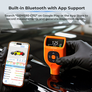 เครื่องวัดความหนาเคลือบ CTG1 0-2000um เครื่องทดสอบการเคลือบอุตสาหกรรม หัววัดแบบยืดหยุ่น จอแสดงผล LCD - Product Image 3