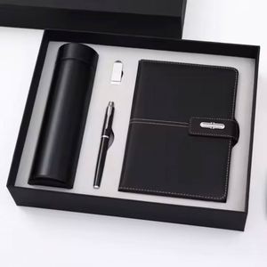 Set de Regalo Personalizado de Lujo en Acero Inoxidable para Profesores, con Paraguas, Termo, Taza y Diario - Product Image 4
