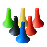 Équipement d'entraînement de basketball avec logo Horn Bucket pour la coordination de dribble, la pratique de la percée et le tir, et obstacles logo Bucket