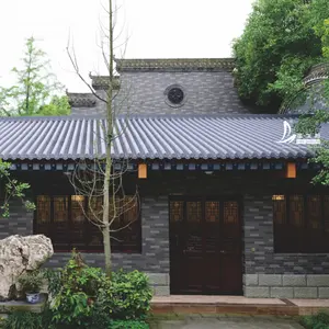 Sangobuild Chinese Style Roof Tile Antique Roofing For Temple, Pagoda, Villa, Shopping Mall, China Town