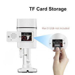 Outdoor 5mp Ip66 Ai Menschliche Erkennung Vollfarb-CCTV-Überwachungs kamera Ip Wireless P2p 3mp Icsee Wifi Bullet-Kamera - Product Image 3