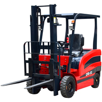 Forklift Listrik Multifungsi Berkualitas Tinggi Baru dengan Baterai Asam Timbal, Penggeser Samping Hidrolik, Ban Solid FS-30 60V180Ah untuk