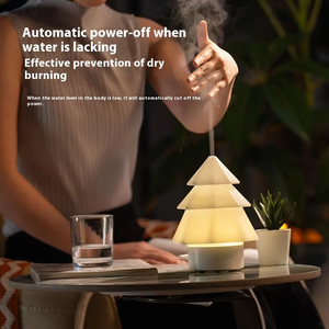 Cây hương thơm khuếch tán không dây điều khiển từ xa xoay nước thả đám mây hình dạng tạo độ ẩm 7 màu sắc thay đổi ánh sáng ban đêm - Product Image 4