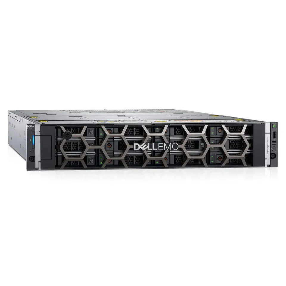 Server yang digunakan Dell PowerEdge R740xd windows server 24 DDR4 DIMM mendukung RDIMM /LRDIMM 3TB max memori untuk Dell rack server