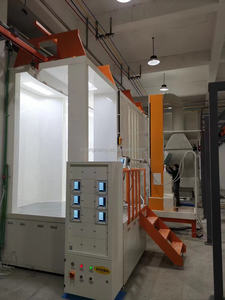 Maßgefertigte Automatische Pulverbeschichtungs-Sprühlinie mit Überkopf-Förderband für Metallbeschichtungsproduktion mit CE-Zertifizierung - Product Image 2