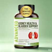 Capsules pour les reins et la vessie OEM en dropshipping, autres compléments alimentaires à base de plantes pour la santé