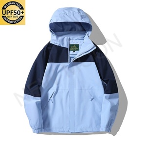 Men's Outdoor <b>Zipper</b> <b>Jacket</b> Lightweight <b>Jacket</b> Windbreaker Customized Waterproof Contrast Color Men's Sports Windproof <b>Jacket</b> - Product Image 5