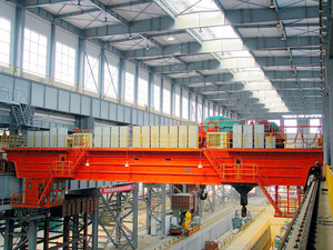 Grúa Puente de Doble Viga de 2 Toneladas, Altura de Elevación de 25 m, Grúa Industrial de 2T con Control Remoto Inalámbrico para Taller - Product Image 6