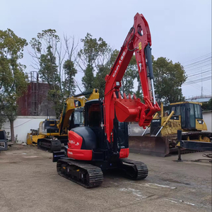 Mini-excavatrice Kubota KX165 KX165-5 d'occasion en bon état, 5 tonnes, avec pince hydraulique, également disponible : Kubota KX161 KX165 - Product Image 1
