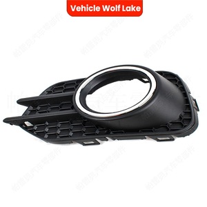 Encadrements de feux antibrouillard pour Volkswagen Tiguan 2012-2018, chromés, pour pare-chocs avant, version américaine, à clipser, garniture en ABS - Product Image 3