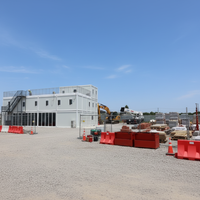 Casa Contenedor Móvil de 2 Pisos, Dormitorios Modulares, Estructura de Acero Prefabricada, Edificio de Oficinas para Campamentos