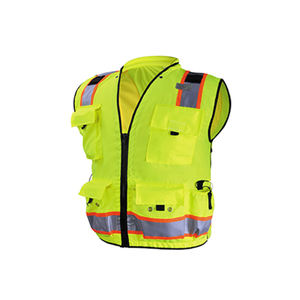 2025 Precio de fabricación personalizada Tallas grandes Impermeable Seguridad Hi Vis Workweartshirts Chaleco de alta visibilidad Chaleco DE SEGURIDAD táctico - Product Image 3