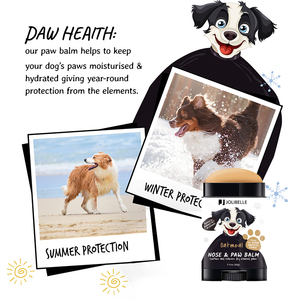 Nhãn hiệu riêng Dog Paw Pad Balm & Dog <span class=keywords><strong>Nose</strong></span> Balm giữ ẩm bảo vệ chữa lành khô nứt bàn chân & mũi tự nhiên bột yến mạch Dog Paw Balm - Product Image 5