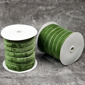Cintas de Terciopelo Hechas a Mano para Envolver Regalos de Boda, Accesorios de Ropa - Cinta Duradera y Ecológica para Arte Floral, Lazos Hechos a Mano, Manualidades - Product Image 6