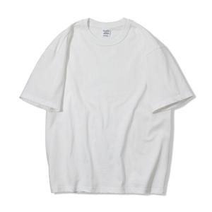 Nueva Camiseta de Algodón Grueso AG 300G, Corte Holgado, Hombros Caídos, Color Sólido, para Hombre - Product Image 2