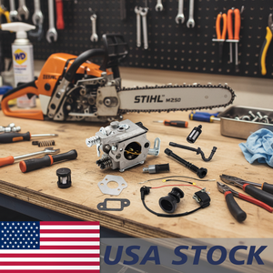 ชุดอะไหล่ SKD สำหรับเครื่องยนต์ Stihl MS250 ประกอบด้วยคอยล์จุดระเบิด คาร์บูเรเตอร์ ปะเก็น ท่อน้ำมันเชื้อเพลิง ท่อ ปะเก็นกรอง ปะเก็นท่อไอเสีย ท่อร่วมไอดี - Product Image 3