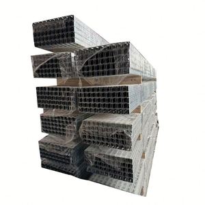 Astm a36 u קרן מגולוון פלדה קר שנוצר מבנה c צורה פרופיל חלול מרובע חלול נחושת ברזל מתכת בניין - Product Image 6