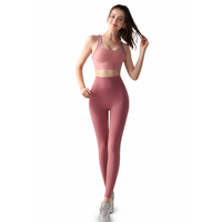 Leggings de yoga taille haute élastique pour femme, effet ventre plat et rehaussement des fesses, séchage rapide, pour gym, Pilates, course à pied, 16 couleurs
