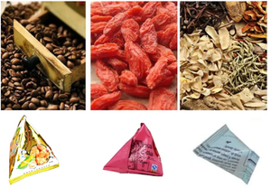 Machine d'emballage alimentaire automatique pour chocolat haricots Triangle Bag Bungle Snack Granules Pyramides Sachet Emballage Prix d'usine - Product Image 6