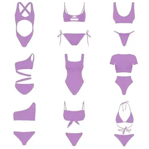 low moq custom any style bikini fashion swimwear ladies beachwear