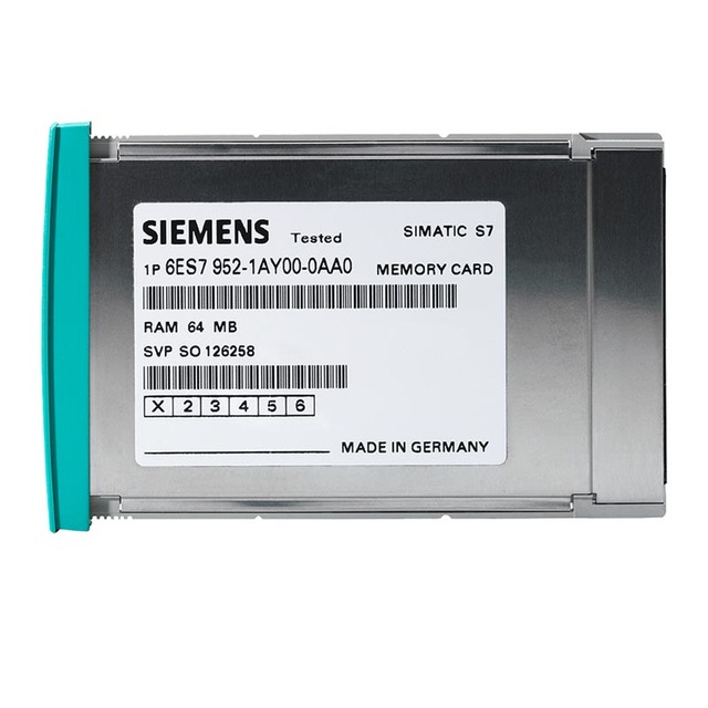6ES7952-1KL00-0AA0 100% Original Brand & in Stock Siemens RAM Memory Card for S7-400