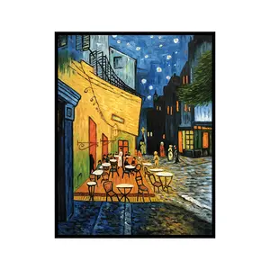 Fantastic Van Gogh Coffee Impression Handpaint Oil Painting Reproduction Handmade For Art Decor Home Decoration Canvas