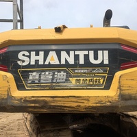 Excavatrice sur chenilles hydraulique Shantui SE390 d'occasion de qualité supérieure, 39 tonnes, capacité de godet de 1,9 m, moteur Weichai pour l'exploitation minière et la construction