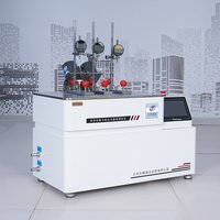 HDT Vicat Tester Heat Deflection Temperature Softening Point Plastic Digital Automatic Precision Laboratory Equipment
