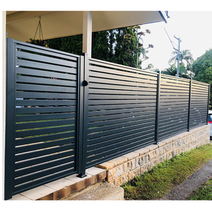 Barato al aire libre Metal Panel de hierro Jardín Aluminio Esgrima metálica <span class=keywords><strong>Valla</strong></span> de guarnición tubular <span class=keywords><strong>Valla</strong></span> de aluminio para el hogar - Product Image 4