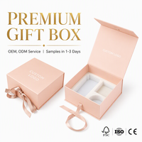 Juego de Caja de Regalo Personalizada al por Mayor, Vela Aromática de Lujo, Vaso de Acero Inoxidable, Pulsera, Juego de Empaque de Regalo con Logotipo Personalizado