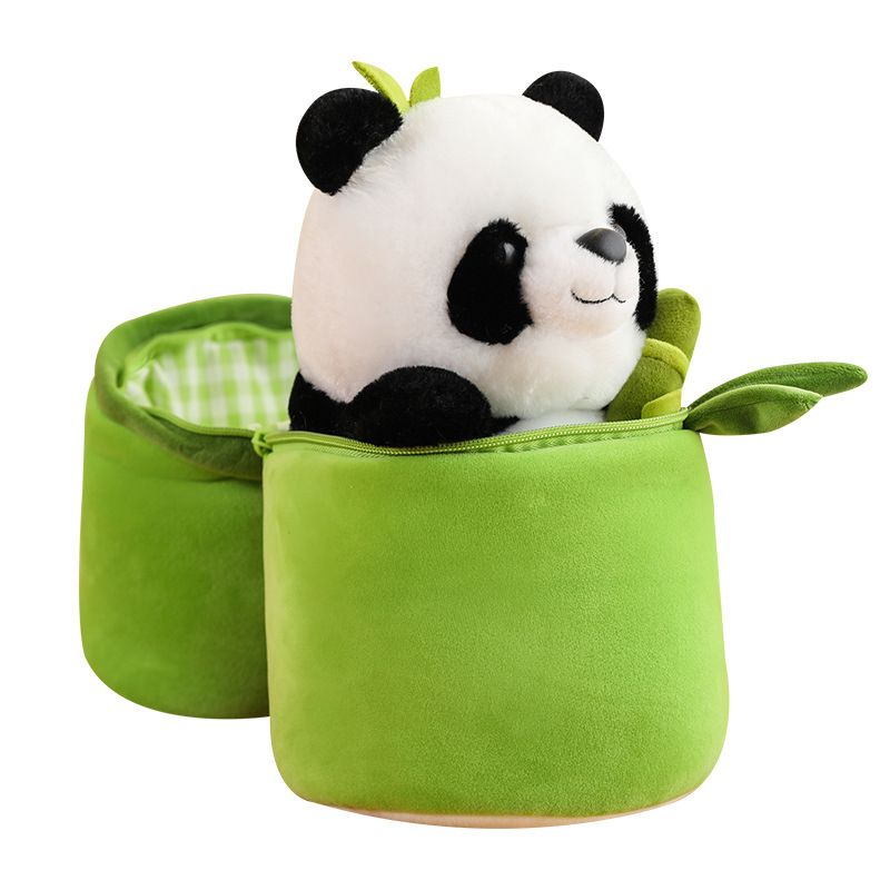 ตุ๊กตาสัตว์ยัดนุ่นพร้อมของเล่นนุ่มๆ Creative2in1Plush ของขวัญสำหรับเด็กผู้หญิงเด็กผู้ชาย (นิ้ว)