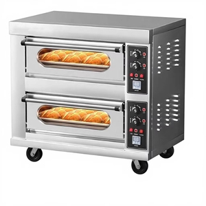 Four à pâtisserie électrique commercial de grande capacité, matériaux en soja, puissance 6000W, thermostat réglable, plage de température 10-260°C - Product Image 1