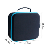 Sac à outils de travail d'électricien matériau EVA étanche pour accessoires de menuiserie équipement d'art transportant Camping et voyage