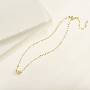 2024 ขายร้อนขายส่ง A ถึง Z ผู้หญิงเริ่มต้นสร้อยคอสําหรับผู้หญิง,<span class=keywords><strong>wilder</strong></span> mini ตัวอักษรที่เรียบง่ายสร้อยคอชุดตัวอักษร - Product Image 6