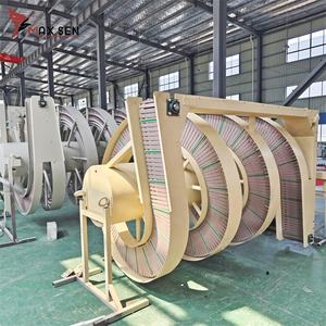 Güneydoğu asya'da sıcak satış lojistik endüstrisinde ağır mal taşımacılığı için üst zincir bantlı Spiral konveyör ile Spiral konveyör - Product Image 6