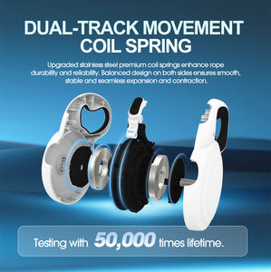 <span class=keywords><strong>Laisse</strong></span> de <span class=keywords><strong>chien</strong></span> <span class=keywords><strong>rétractable</strong></span> résistante et durable en nylon de 10 m/33 pieds, sans nœuds, pour <span class=keywords><strong>chien</strong></span> de grande ou moyenne taille - Product Image 4