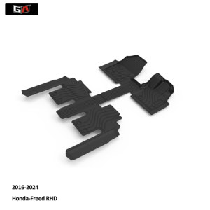 Tapis de sol de <span class=keywords><strong>voiture</strong></span> 3D TPE imperméables au <span class=keywords><strong>meilleur</strong></span> prix pour Honda FREED 2016-2024 (conduite à droite) – Faciles à nettoyer - Product Image 1